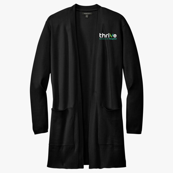 Women's Open Front Cardigan Sweater Thumbnail